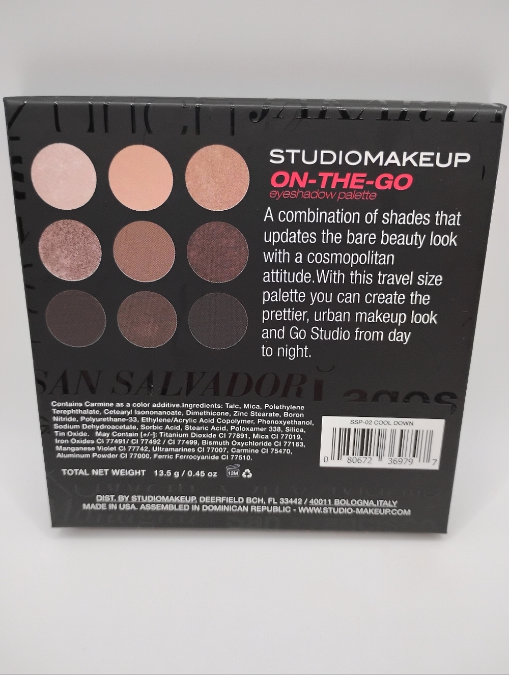 X2 Studio Makeup On-The-Go Warm Up Palette - Picture 11 of 14